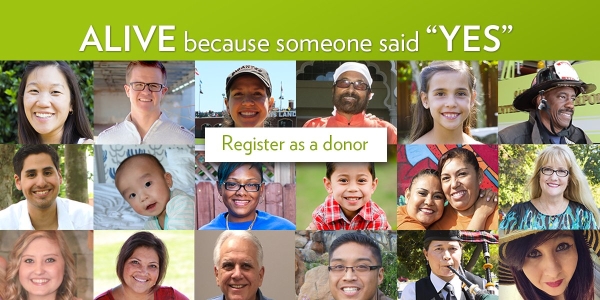 register as a donor